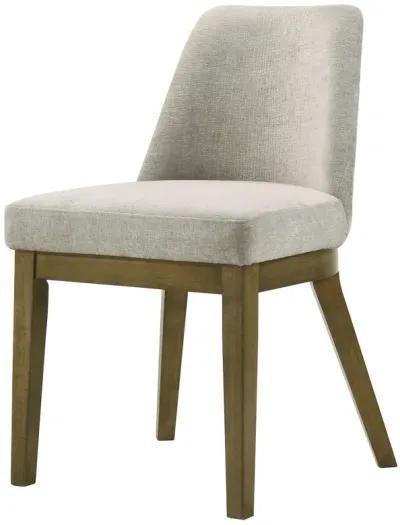 Castlewood - Upholstered Dining Chair (Set of 2) - Brown Oak