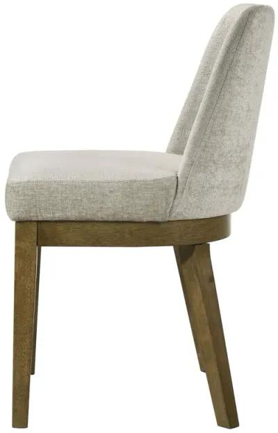 Castlewood - Upholstered Dining Chair (Set of 2) - Brown Oak