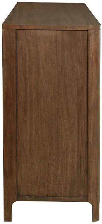 Maderia - 8-Drawer Dresser Cabinet - Walnut