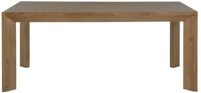 Bruner - Rectangular Wood Dining Table - Natural Brown