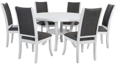 Judd - Round Wood Dining Table Set