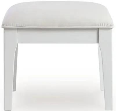 Chalanna - White - Vanity Stool