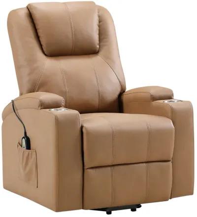 Armstrong - Upholstered Power Lift Massage Recliner