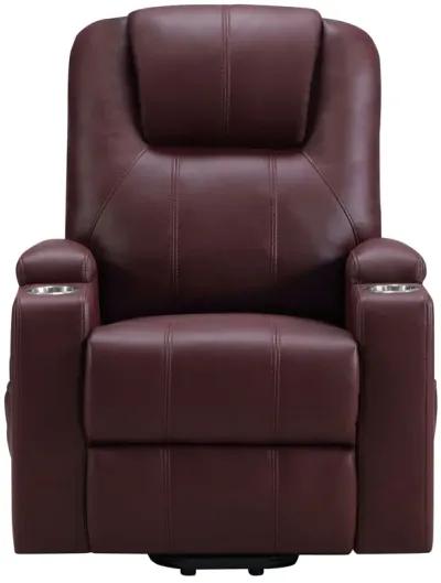 Armstrong - Upholstered Power Lift Massage Recliner