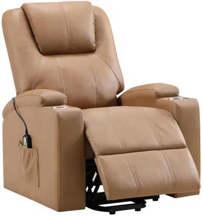 Armstrong - Upholstered Power Lift Massage Recliner