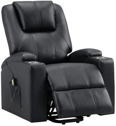 Armstrong - Upholstered Power Lift Massage Recliner