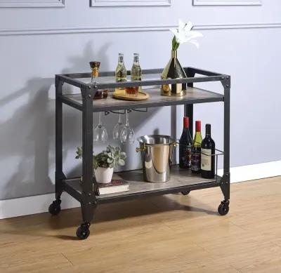 Metal, Serving Cart - Black