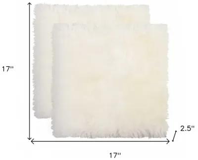 Synthetic Solid Color Pad - Off White