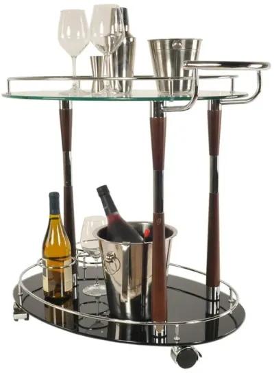 Serving Trolley - Chrome