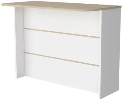 Kitchen Island With Storage - White