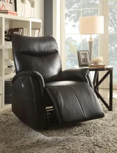 Leather-Aire Motion Recliner - Black