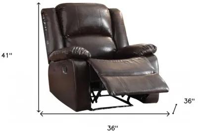 36" Recliner - Espresso