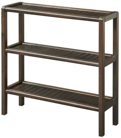 Shoe Rack Shelving Unit - Espresso Brown