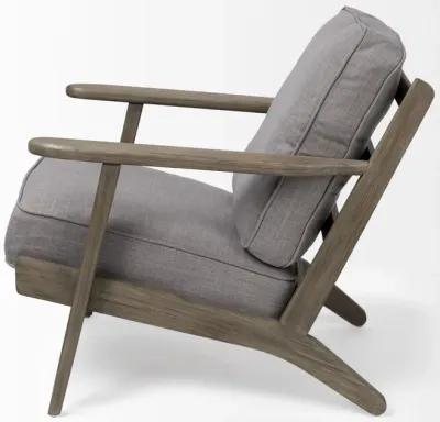 Arm Chair - Gray / Brown