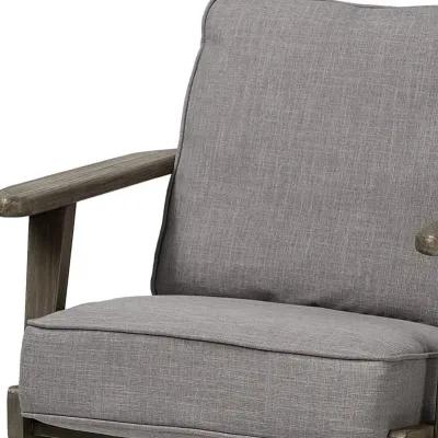 Arm Chair - Gray / Brown