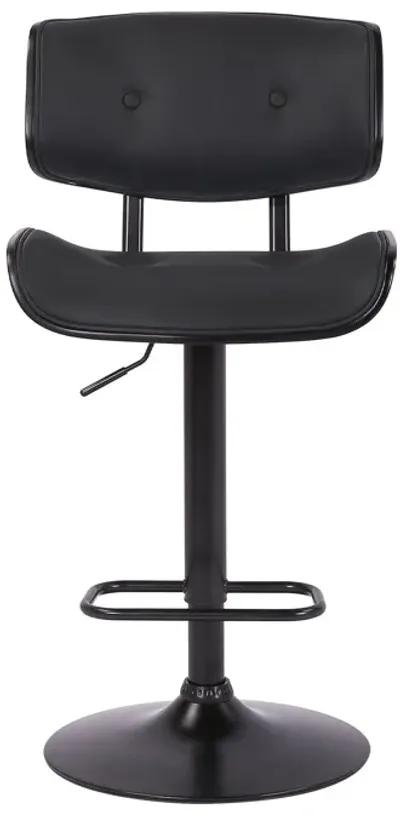 46" Swivel, Adjustable Height Bar Chair - Black