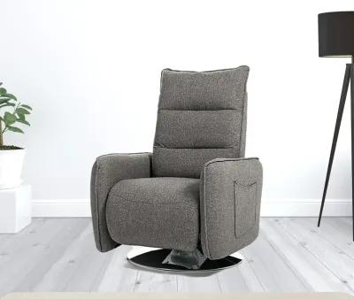 Fabric Modern Recliner Chair - Gray