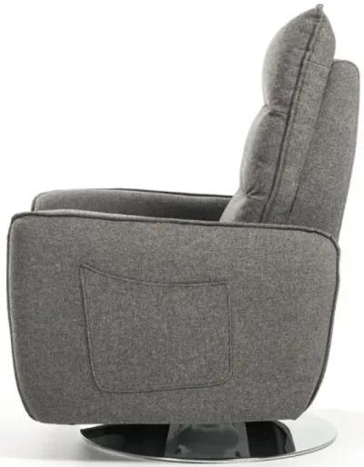 Fabric Modern Recliner Chair - Gray