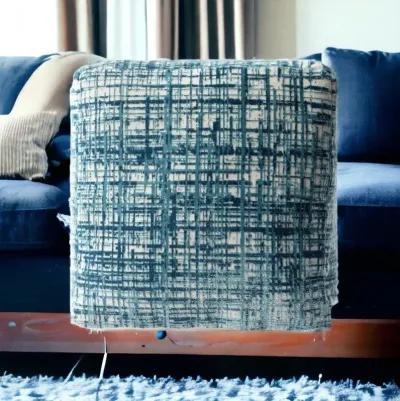 Blend Ottoman Polyester - Blue