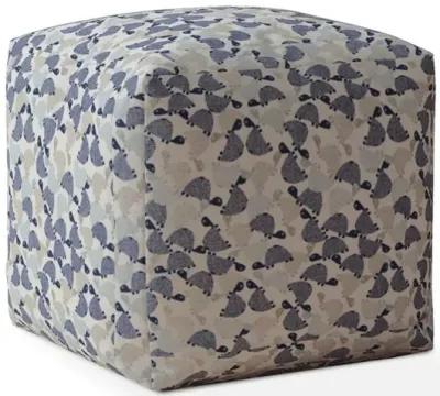 Cotton Turtle Pouf Cover - Beige