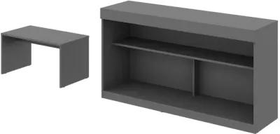 Solid Console Table - Graphite