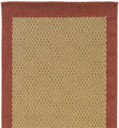 2' X 8' Indoor & Outdoor Area Rug - Beige