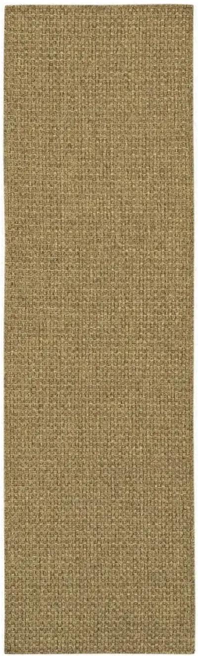 2' X 8' Indoor / Outdoor Area Rug - Tan