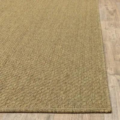 2' X 8' Indoor / Outdoor Area Rug - Tan