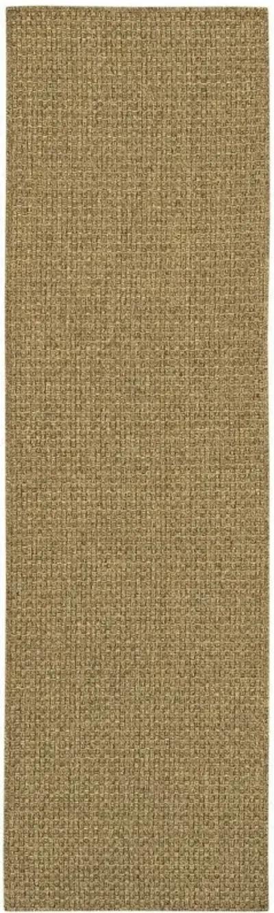 2' X 8' Indoor / Outdoor Area Rug - Tan