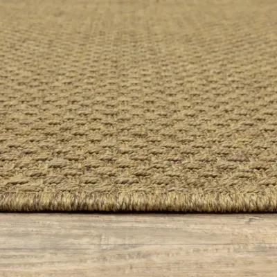 8' X 8' Indoor / Outdoor Area Rug - Tan