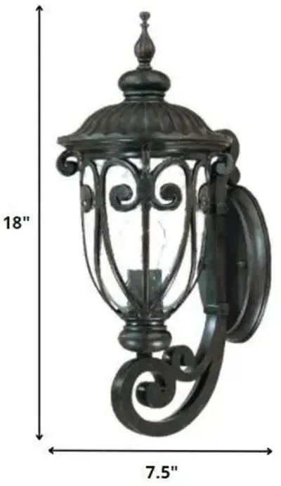 Traditional Wall Sconce - Dark Brown