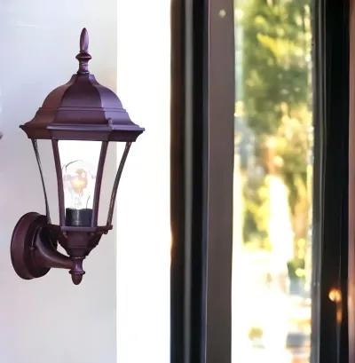 Carousel Lantern Wall Light - Dark Brown