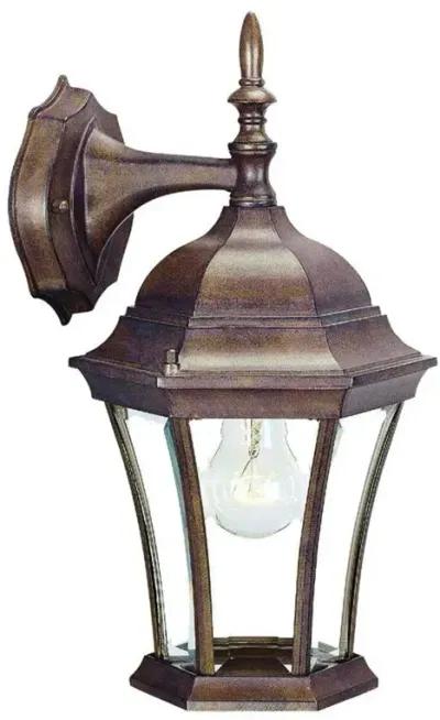 Hanging Carousel Lantern Wall Light - Dark Brown