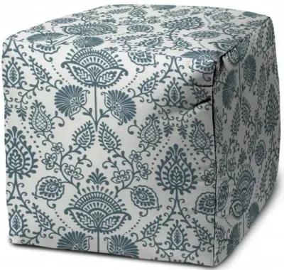 Cube Indoor / Outdoor, Pouf Cover - Blue