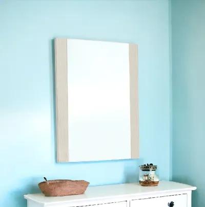 41" Glass Mirror - Beige