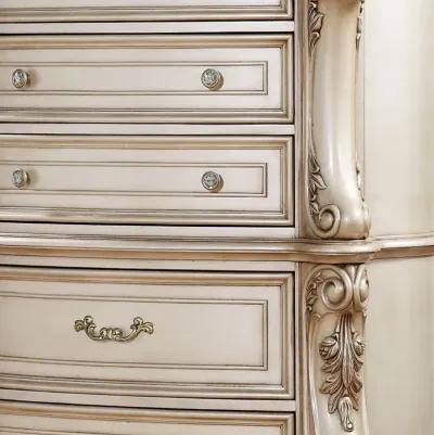 Wooden Chest - Antique White