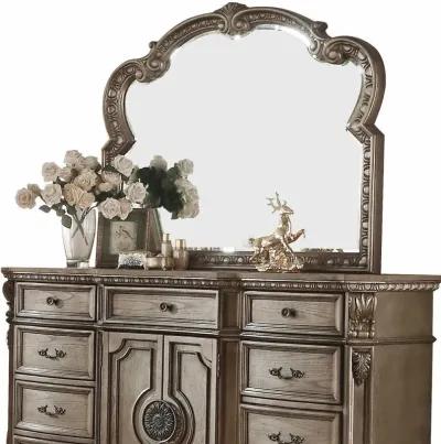 18" Solid Wood Combo Dresser - Brown