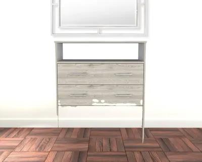 4 Drawer Dresser - Light Gray