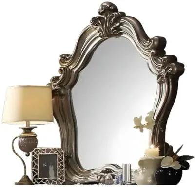 47" Antique Irregular Dresser Mirror - Platinum