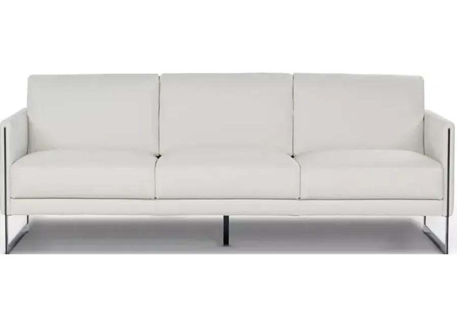 Giuseppe Nicoletti Coco 81 Leather 3 Seat Sofa