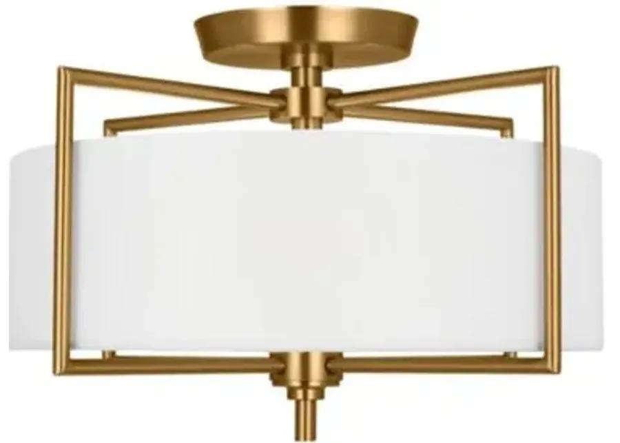 Chapman & Myers Perno Medium Semi Flush Mount