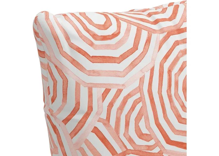 Cloth & Company The Umbrella Swirl Decorative Pillow, 22" x 22"