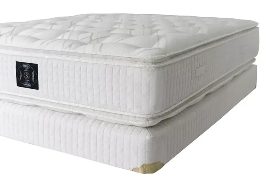 Classic Magnificence Plush Pillow Top Twin Mattress & Box Spring Set â 100% Exclusive