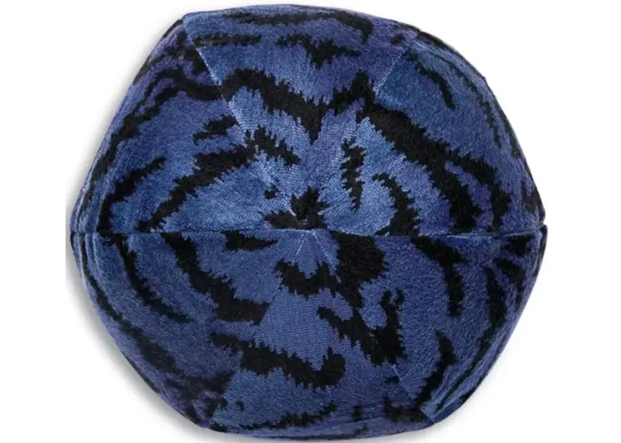 Scalamandre Tigre Sphere Decorative Pillow, 12"