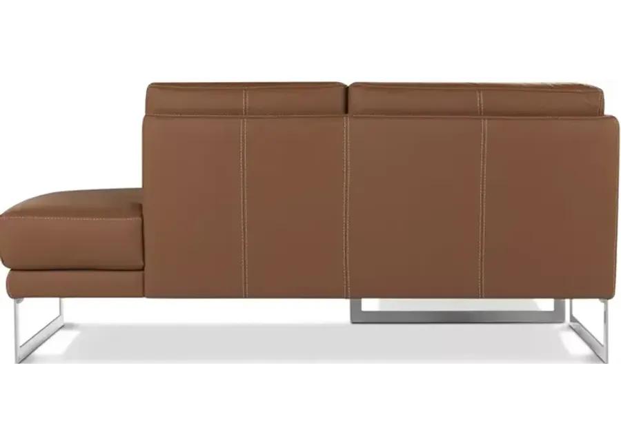 Giuseppe Nicoletti Coco Leather Sectional - 100% Exclusive