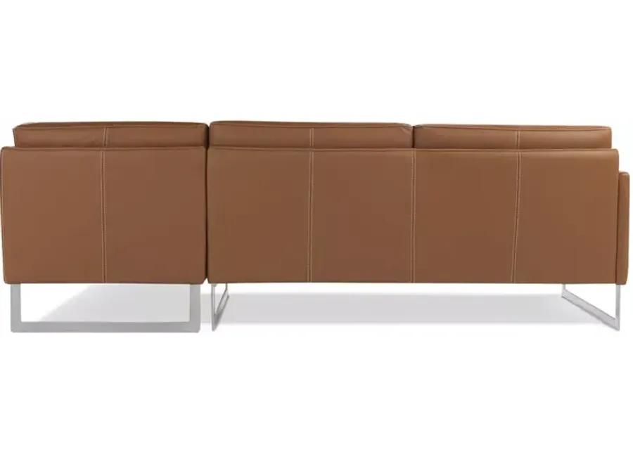 Giuseppe Nicoletti Coco Leather Sectional - 100% Exclusive