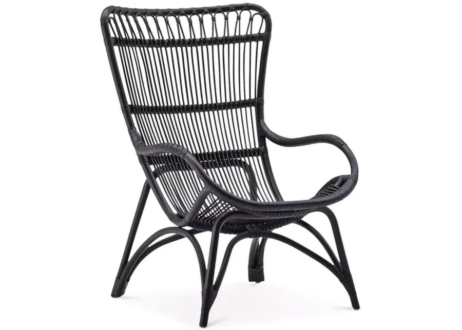 Sika Designs Monet High Back Rattan Lounge Chair