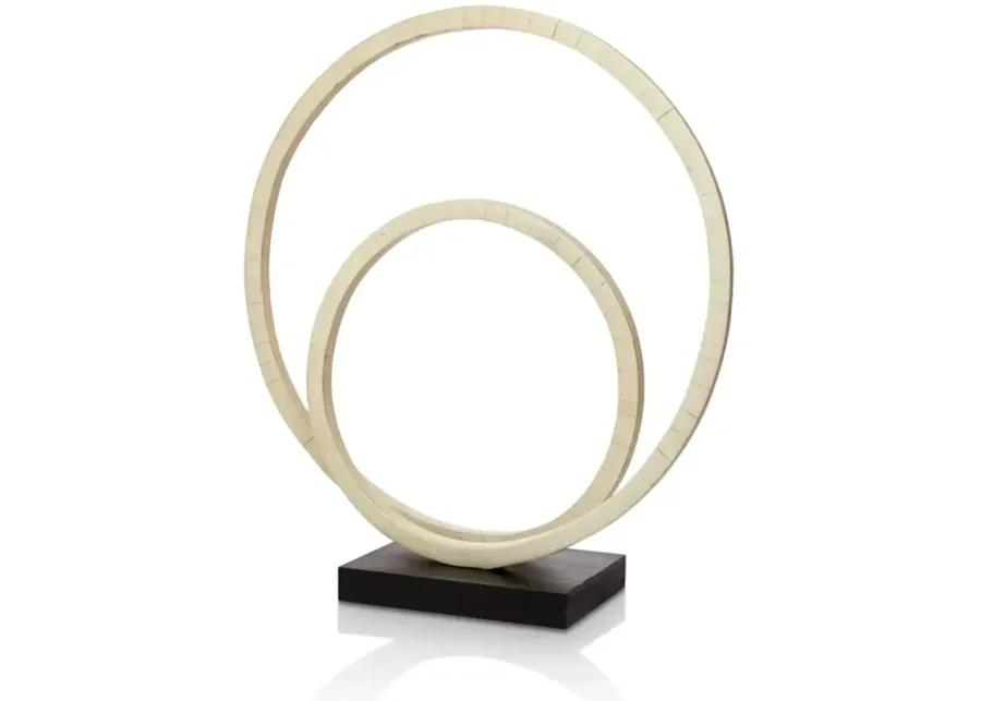 Jamie Young Helix Double Ring Sculpture