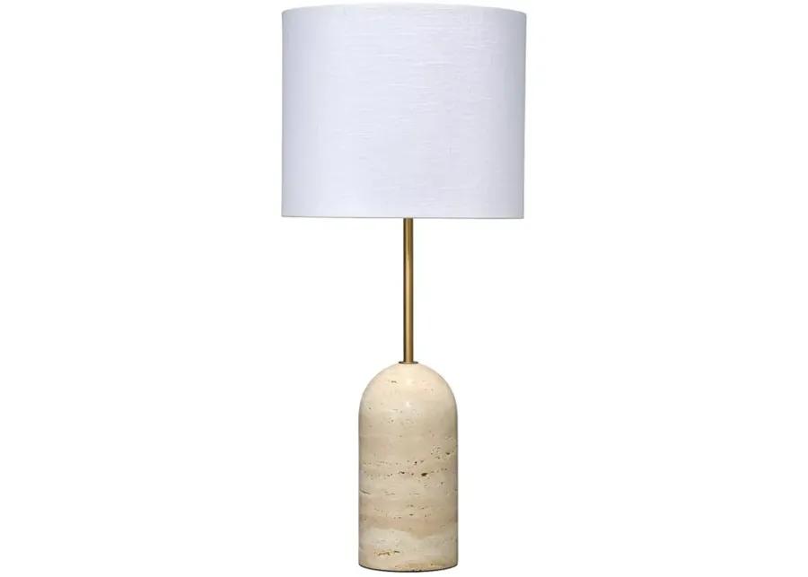 Jamie Young Holt Travertine Table Lamp