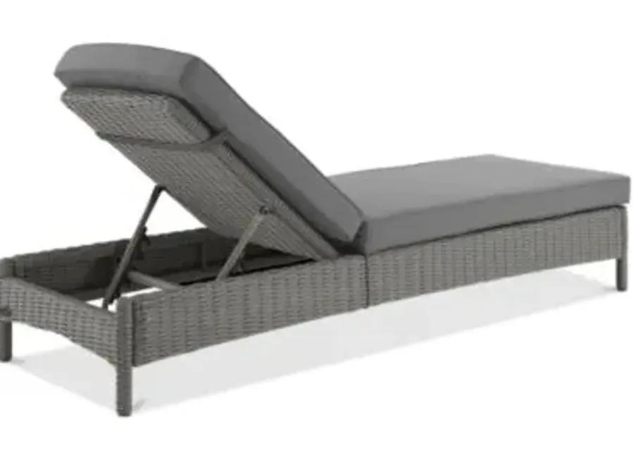 Sparrow & Wren Walton Outdoor Wicker Chaise Lounge